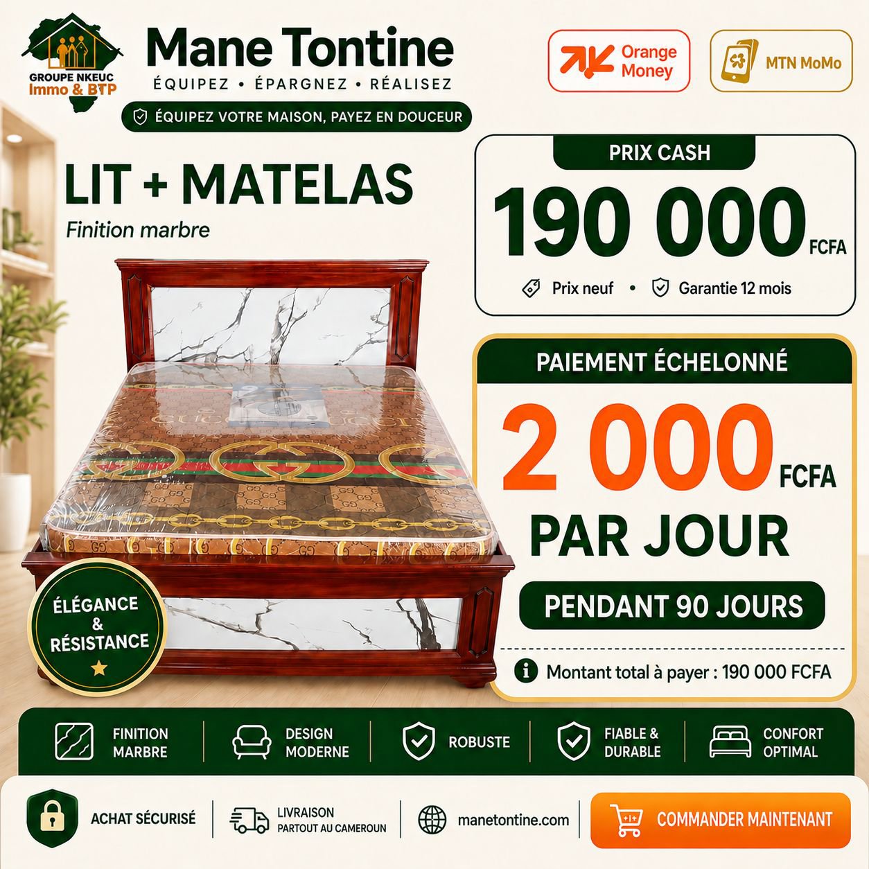 LIT+MATELAS 