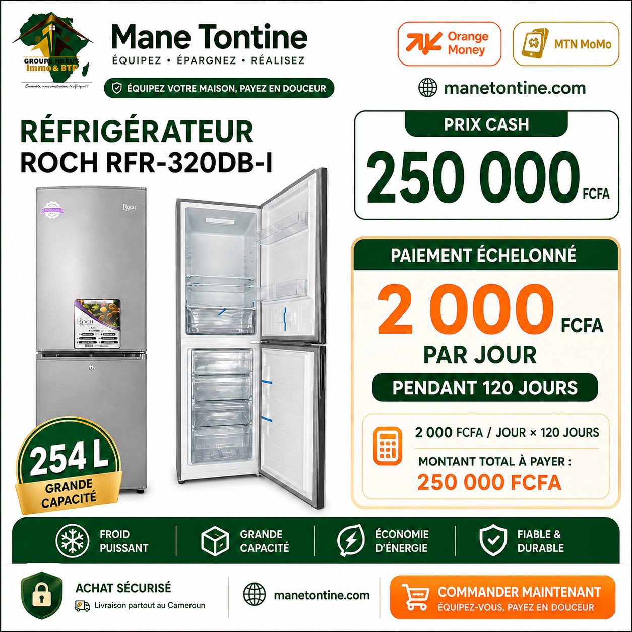 Réfrigérateur Roch 