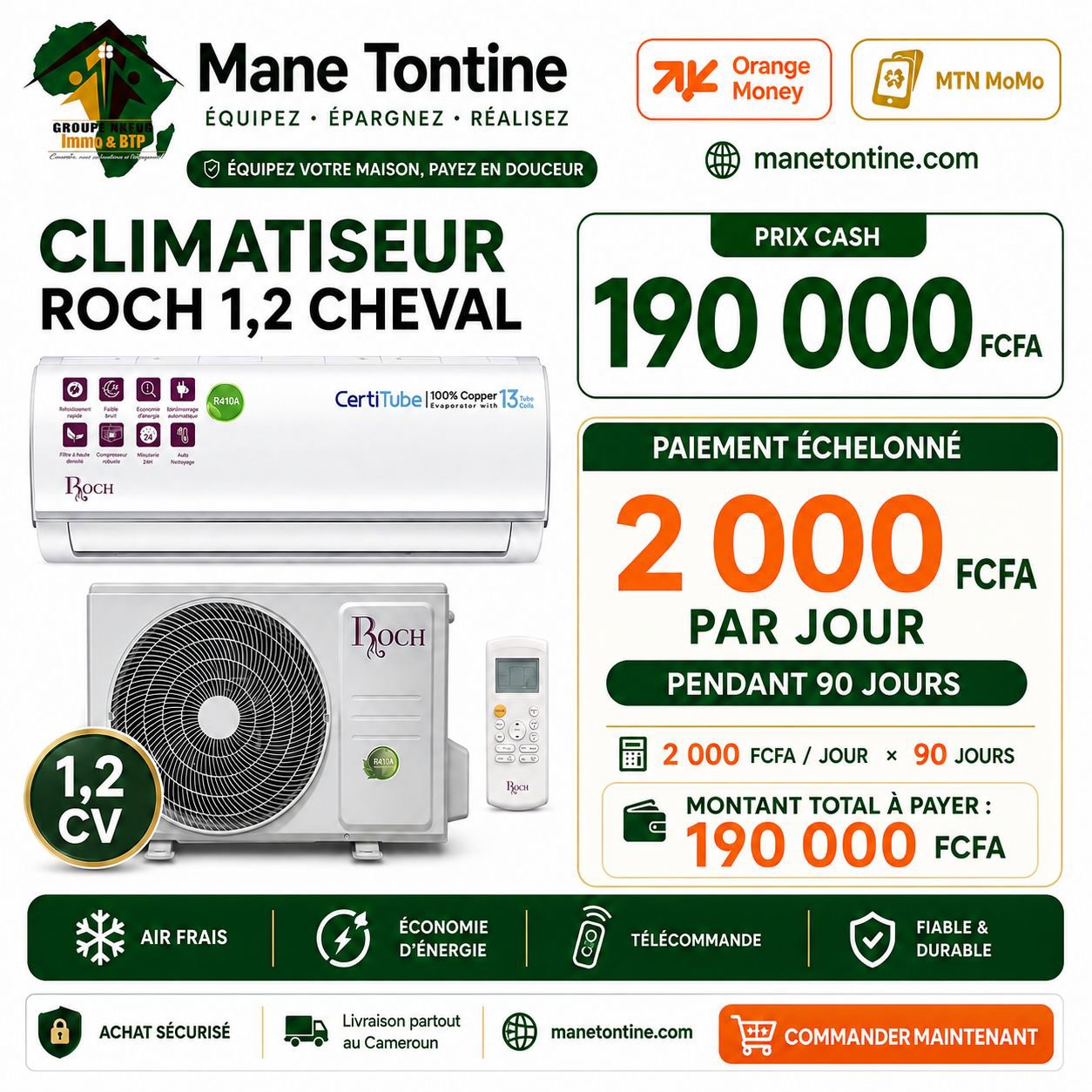 CLIMATISEUR ROCH 